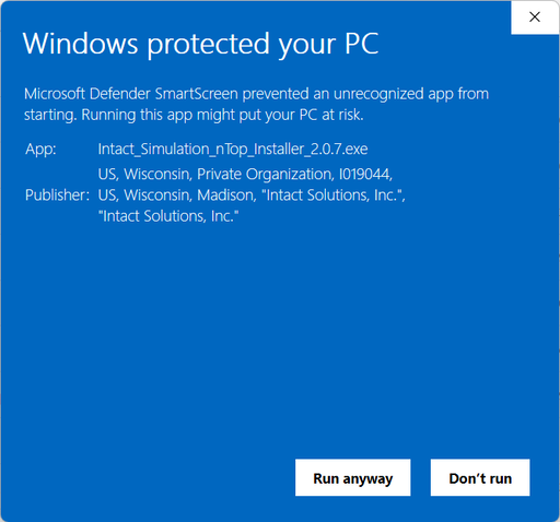 Windows Defender Smart Screen more info